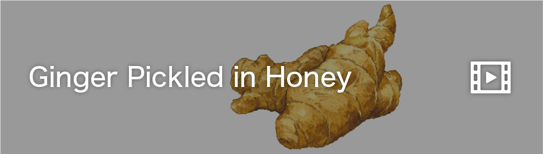 Ginger Pickled in Honey