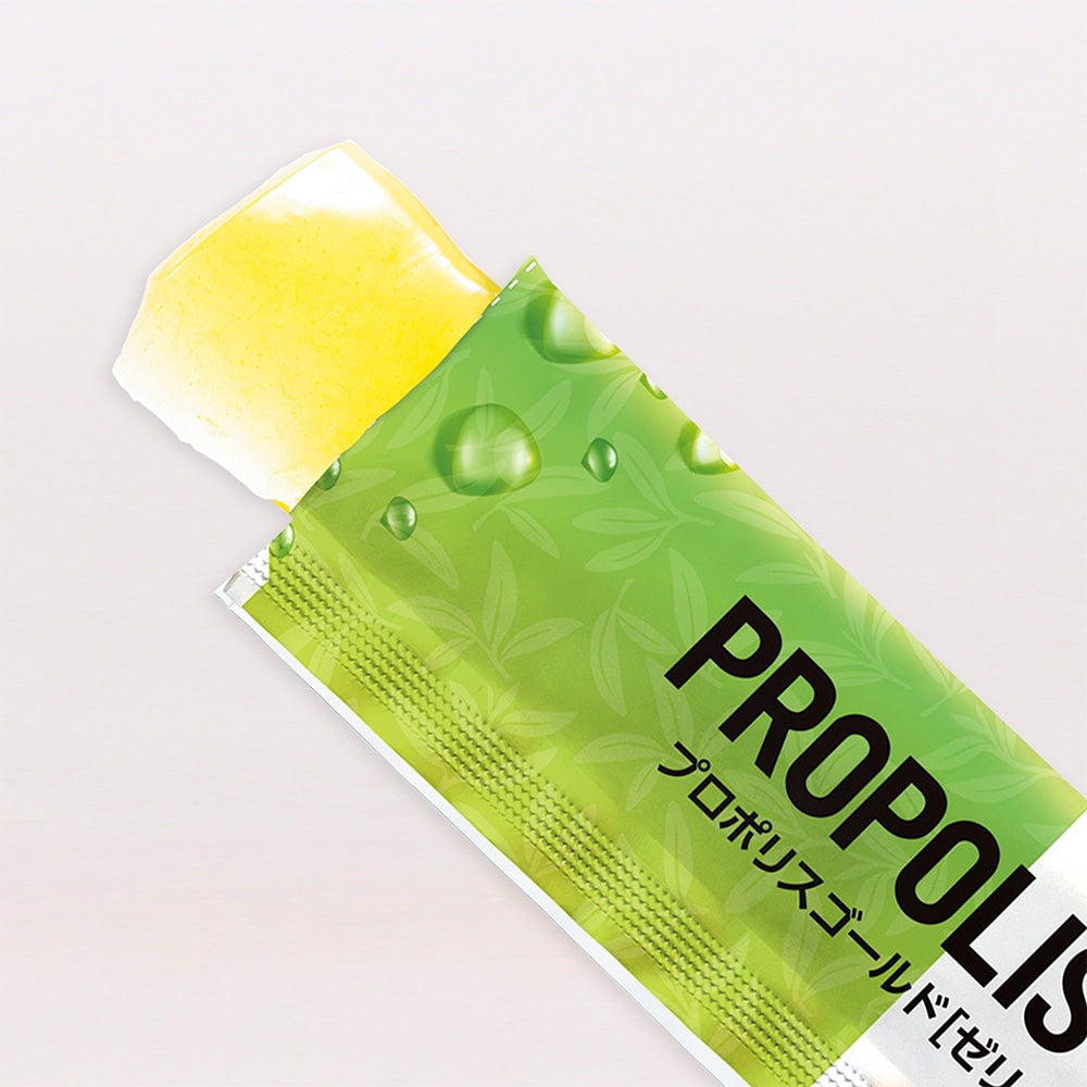 ぷるんと食べやすい『プロポリスゴールド [ゼリータイプ] 』が新登場